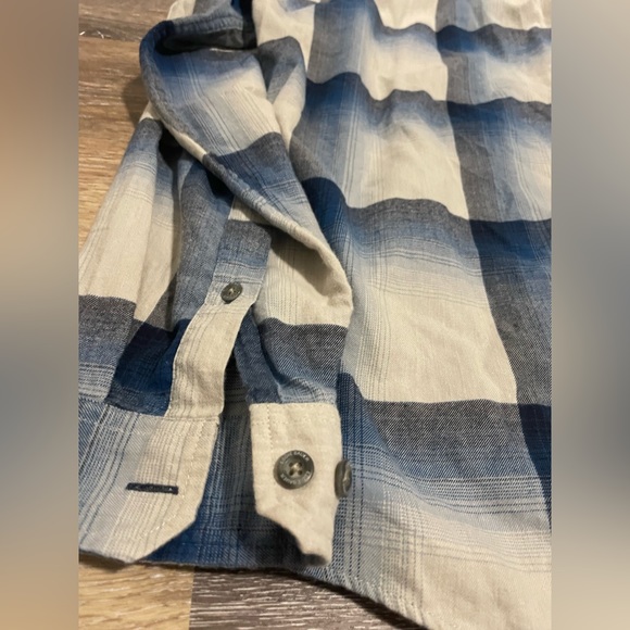 EDDIE BAUER long sleeve flannel size men’s large - Picture 6 of 8